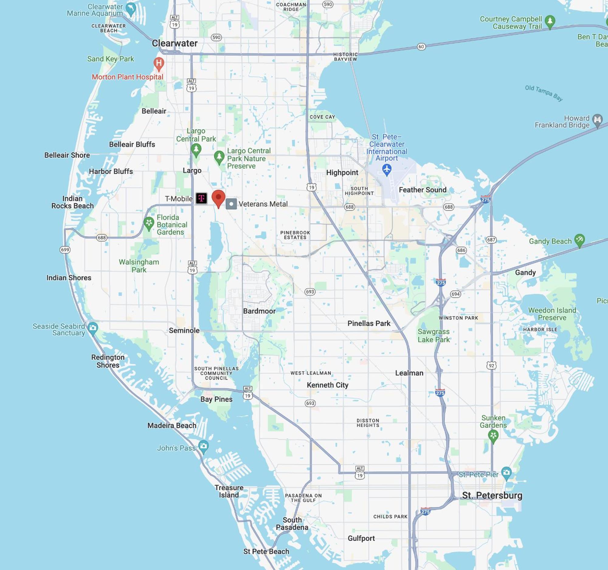 Rv Camper Paradise On The Wheels In Clearwater Beaches Largo Esterno foto